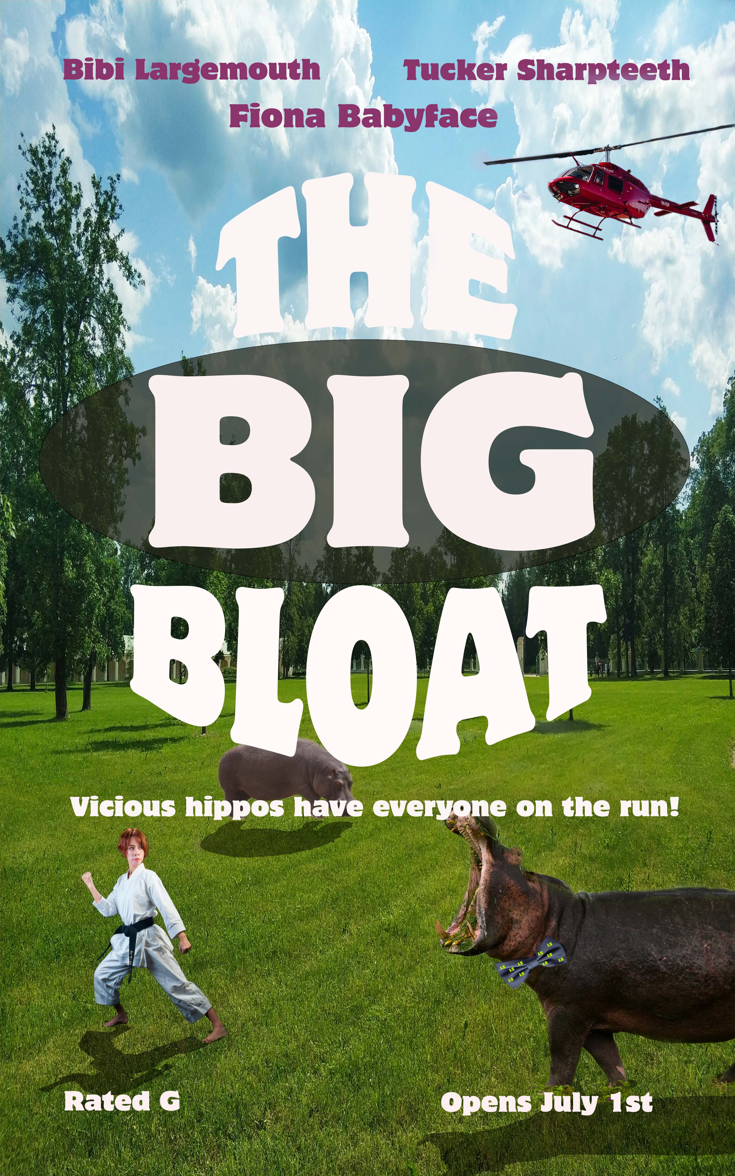 Comedic movie poster